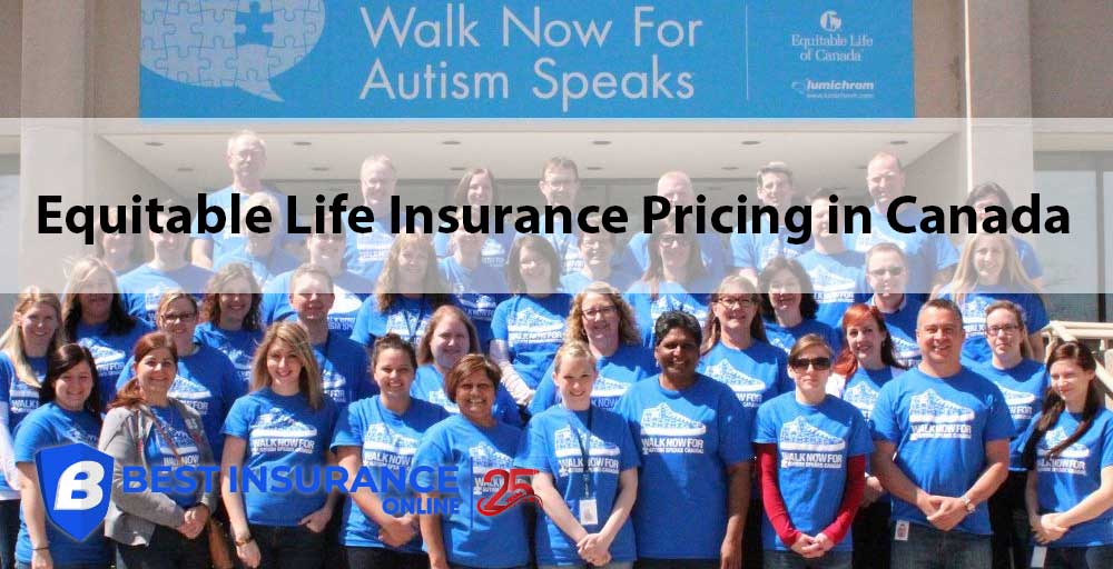 equitable life insurance pricing in Canada